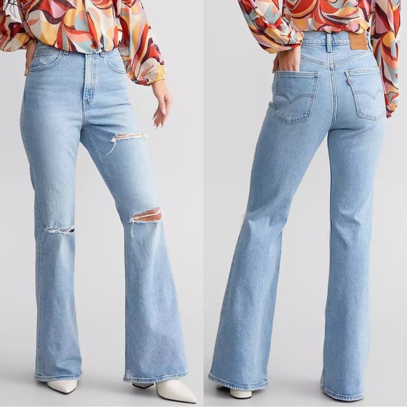 Levi’s 70's High Rise Flare in “You and I” Wash - 25x32